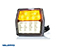 LED Blinker- & Positionsleuchte , 99,7x92x7x30 gelb/weiß, mit 1m Kabel CC=45mm