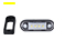 LED Seitenmarkierungsleuchte Valeryd 84,2x27,7x12,8mm Gelb 12-36V mit je 15cm Kabel